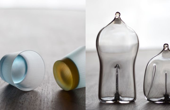 Glass Exhibition / SILENCE and Bottle people Takeyoshi 